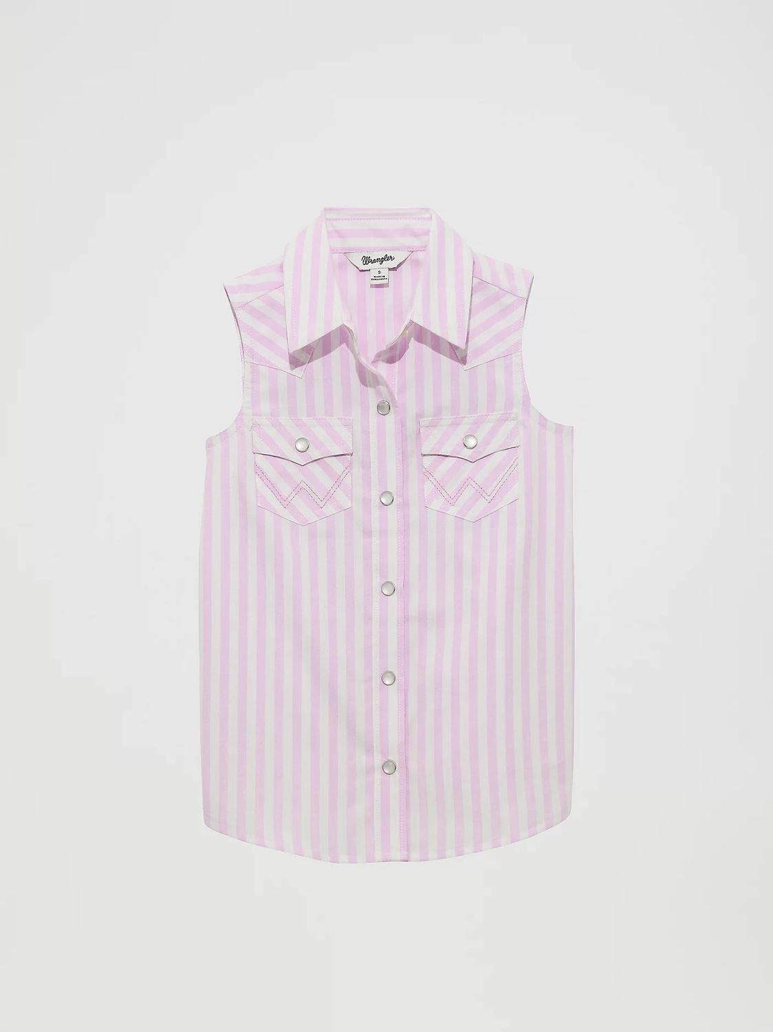 WRANGLER STRIPED WESTERN SNAP TANK