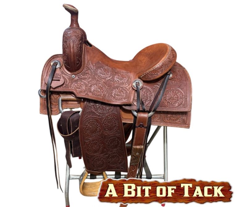 15&quot; Used Teskey&#39;s Rope Saddle