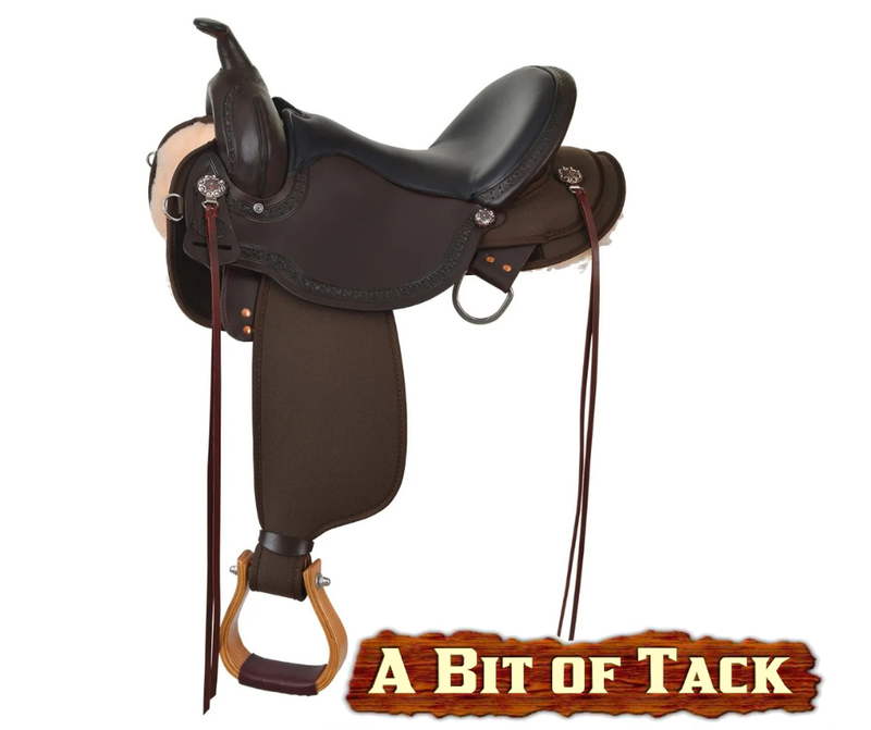 16&quot; Circle Y High Horse Rosebud Cordura Trail Saddle