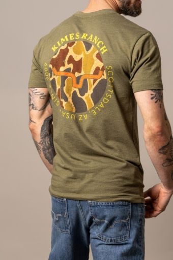 KIMES CIRCULAR DUCK CAMO TEE