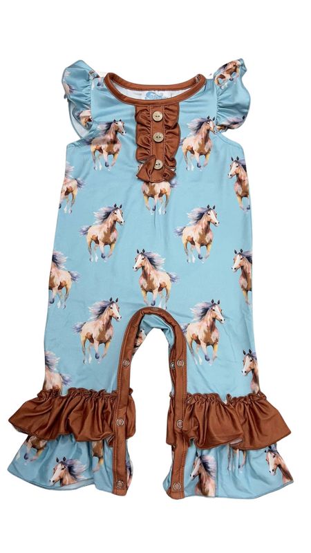 RUNNING HORSE ROMPER