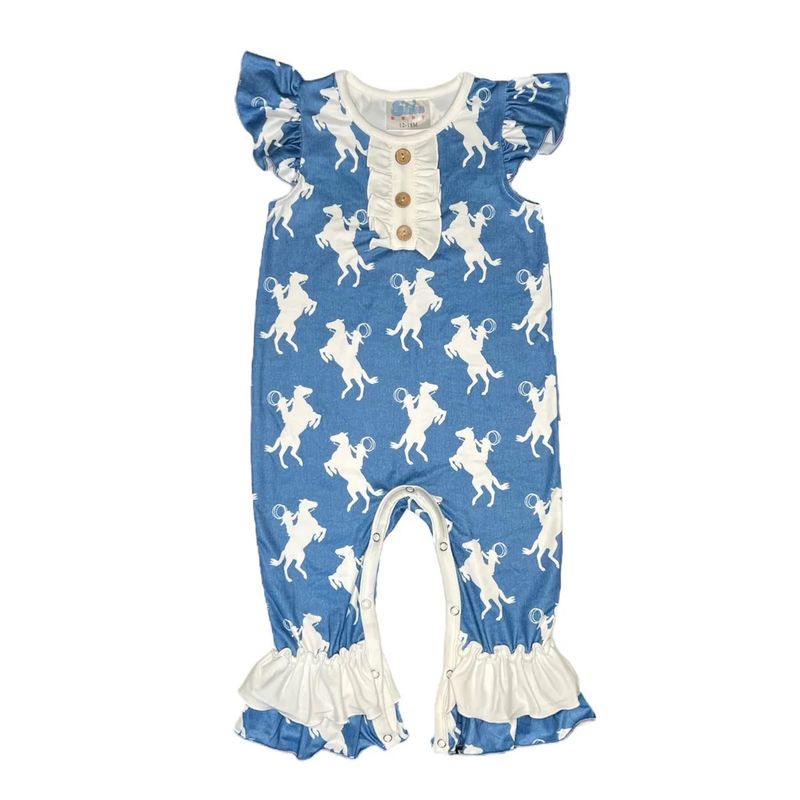 RARING HORSE ROMPER