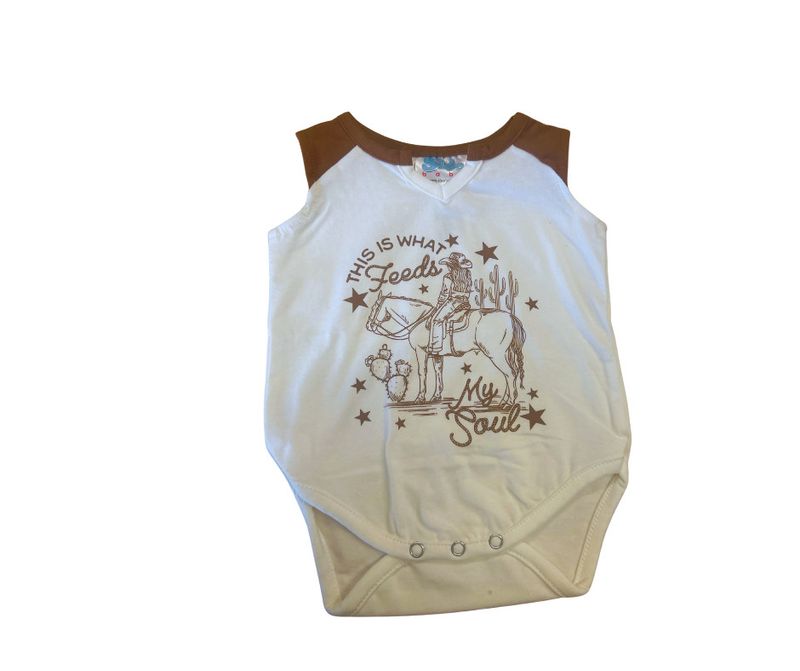 THAT IS WHAT FEEDS MY SOUL TANK ONESIE