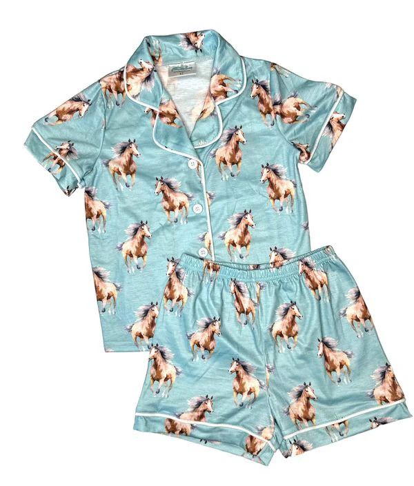 RUNNING HORSE PJ SET