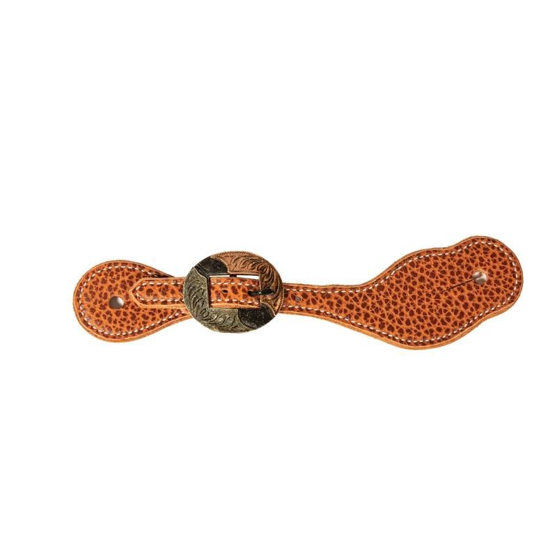 PROFESSIONAL&#39;S CHOICE WOMEN&#39;S/YOUTH TAN BISON SPUR STRAP