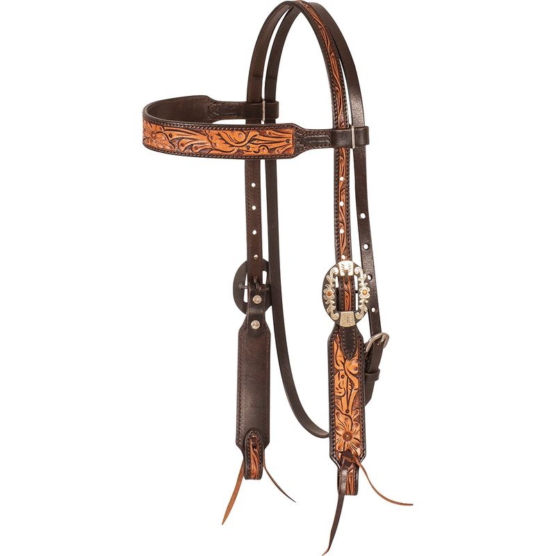 CASHEL BROWBBAND TWO TONE HEADSTALL