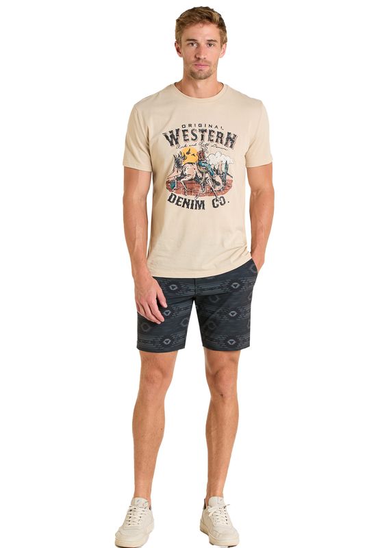 ROCK &amp; ROLL AZTEC CHINO SHORTS