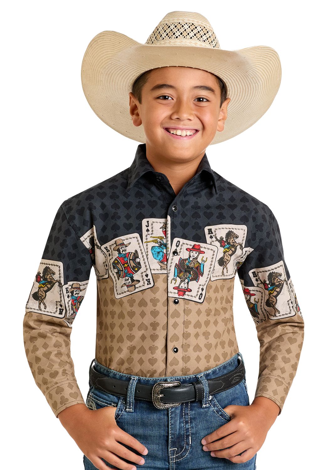PANHANDLE GAMBLER BORDER SHIRT