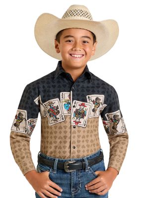 PANHANDLE GAMBLER BORDER SHIRT