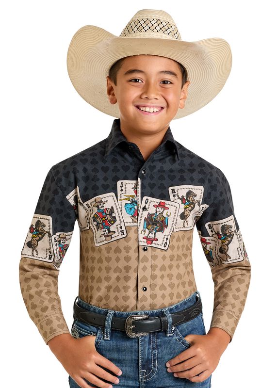 PANHANDLE GAMBLER BORDER SHIRT