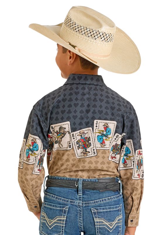 PANHANDLE GAMBLER BORDER SHIRT