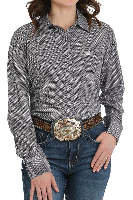 CINCH ARENAFLEX BUTTON DOWN WESTERN SHIRT