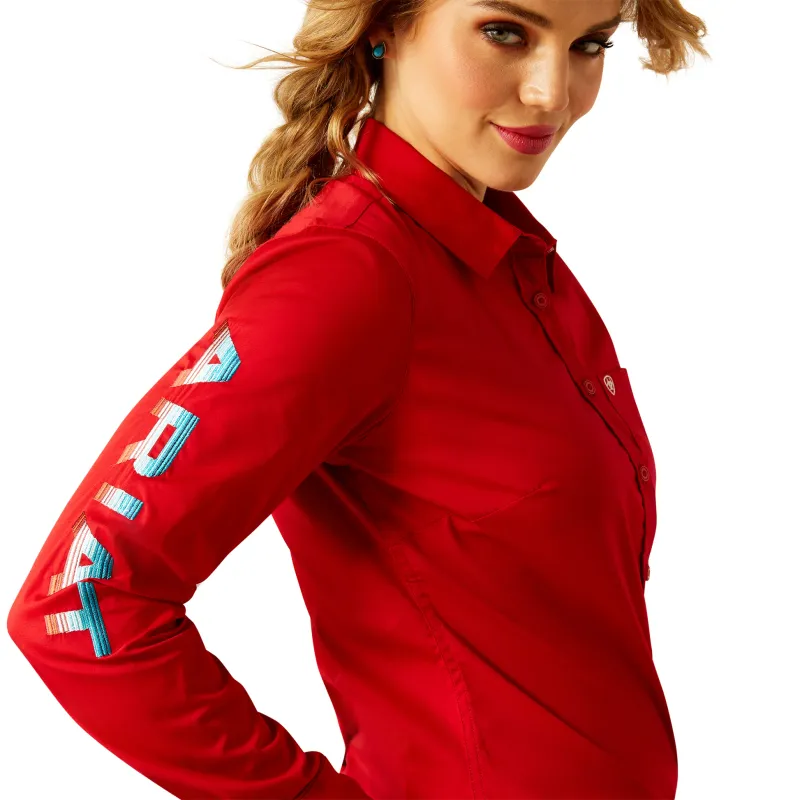 ARIAT TEAM KIRBY STRETCH BUTTON DOWN SHIRT