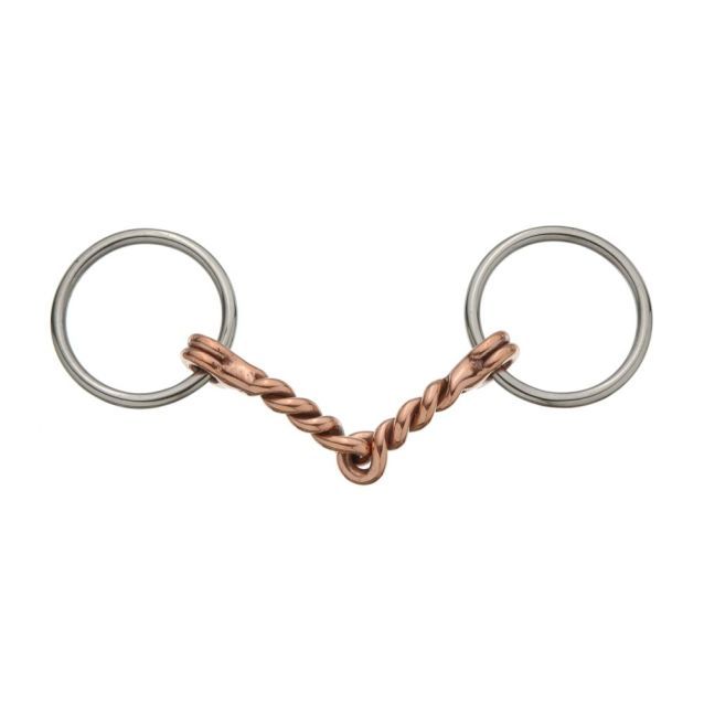 TOUGH 1 MINIATURE TWISTED WIRE SNAFFLE
