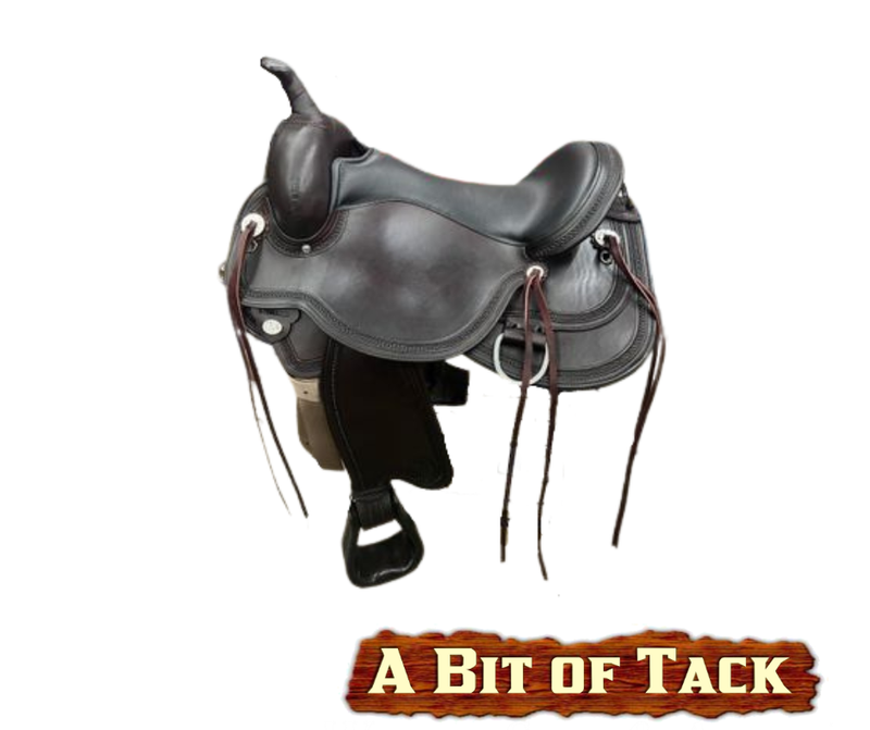 17&quot; Circle Y Cold Springs Trail Saddle - Wood Tree