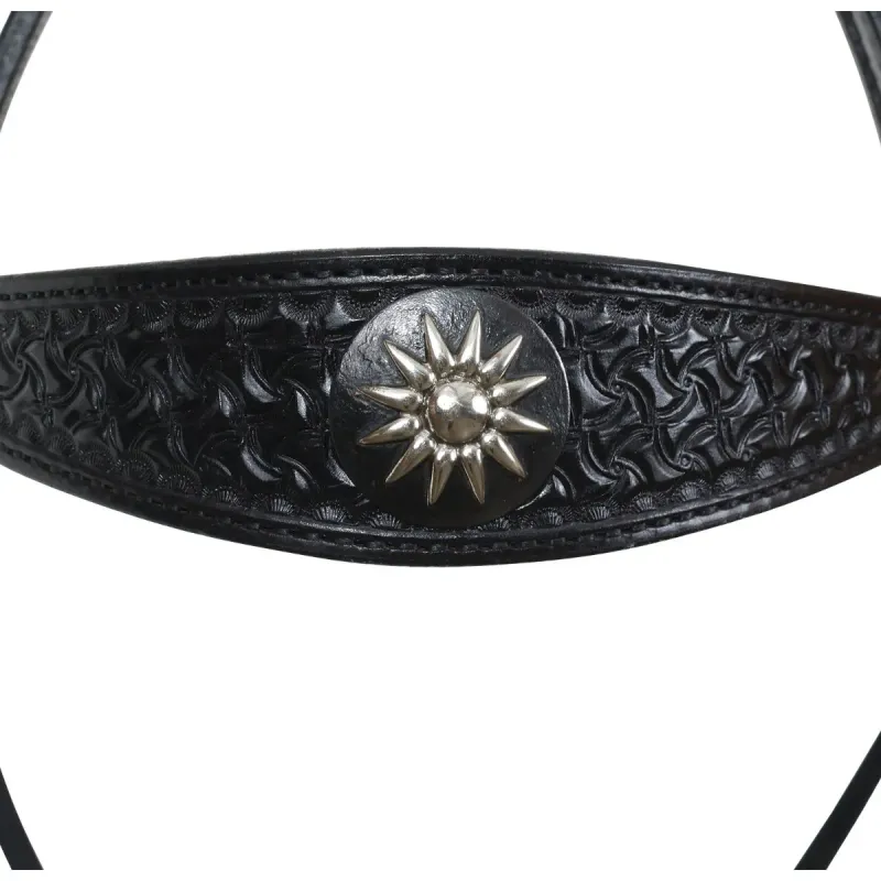 CIRCLE Y DARK RIDER BROWBAND HEADSTALL