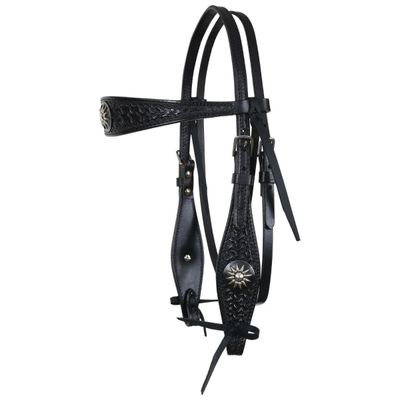 CIRCLE Y DARK RIDER BROWBAND HEADSTALL