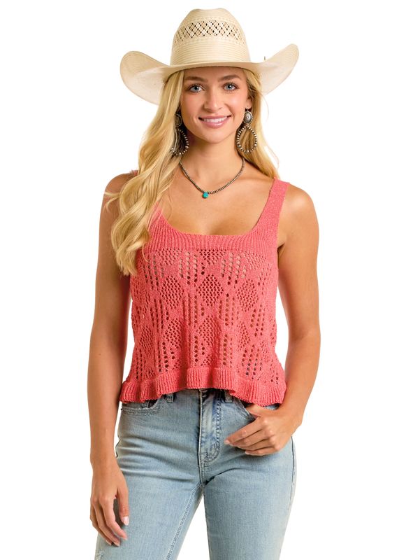 ROCK &amp; ROLL KNIT TANK