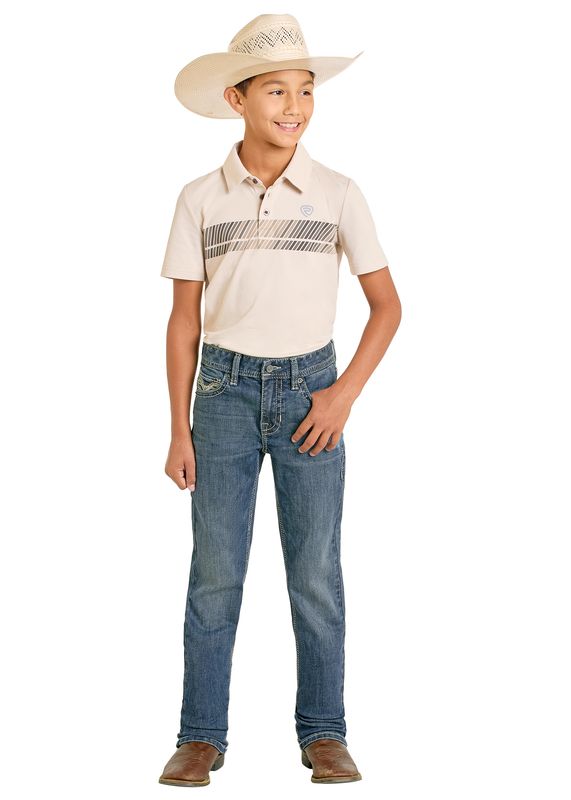 ROCK &amp; ROLL REVOLVER SLIM FIT JEAN