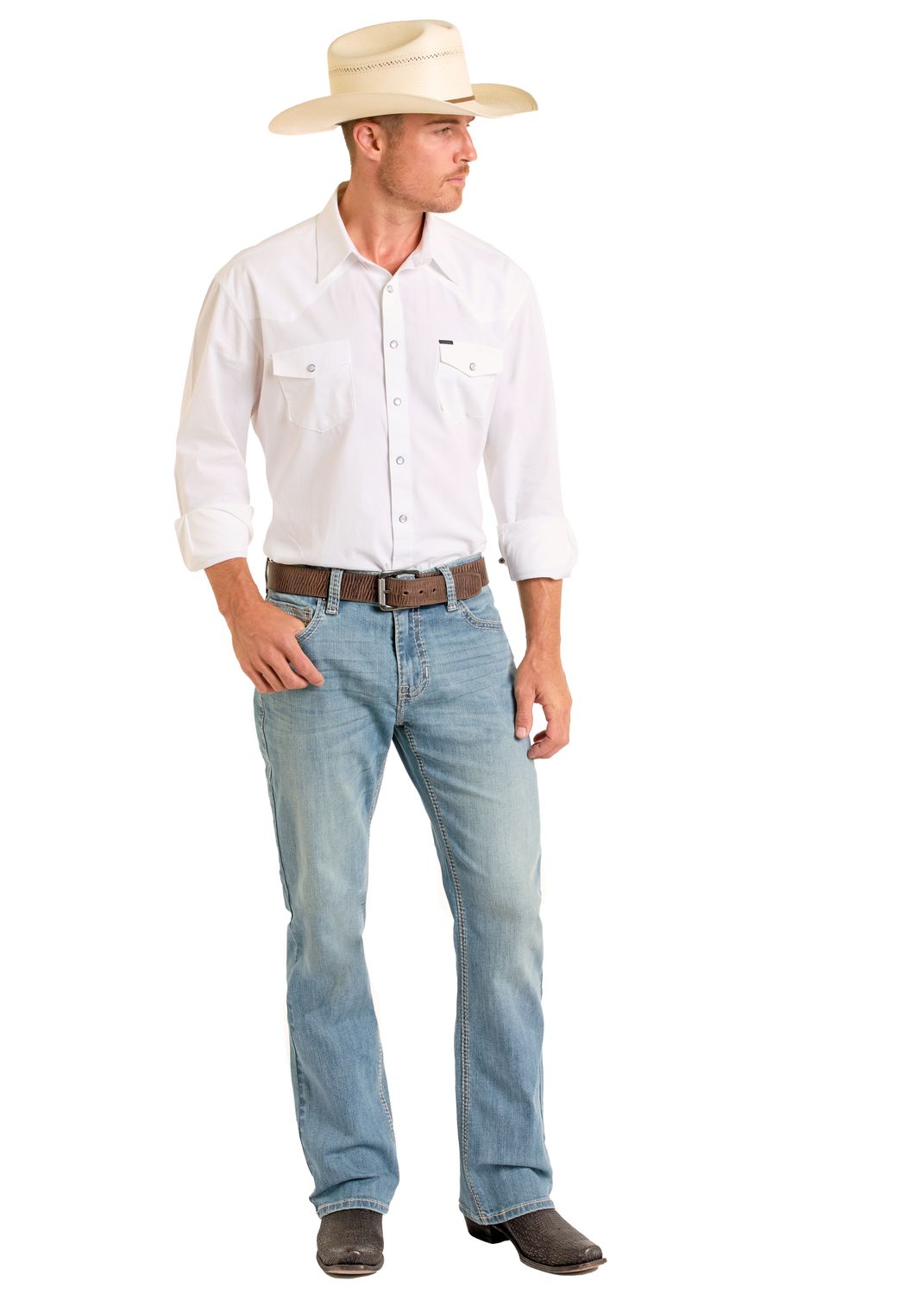 ROCK &amp; ROLL DOUBLE BARREL RELAXED FIT BOOTCUT JEAN