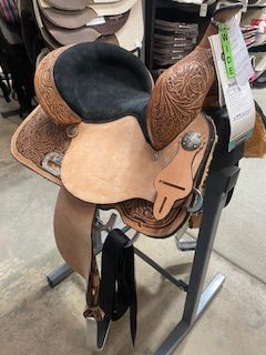 14" Circle Y Mansfield Barrel Saddle  X-wide