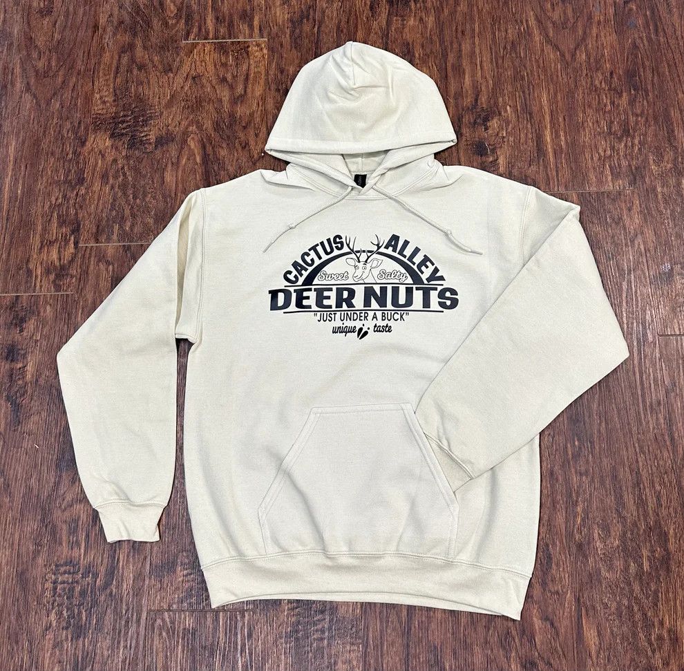 CACTUS ALLEY HAT CO. &quot;DEER NUTS&quot; HOODIE
