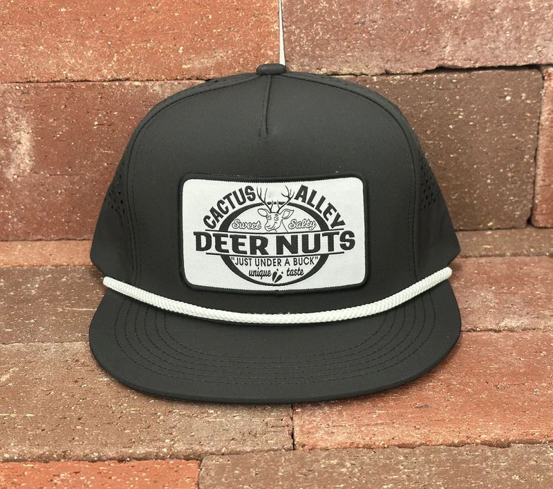 CACTUS ALLEY HAT CO. &quot;DEER NUTS&quot; SNAPBACK CAP