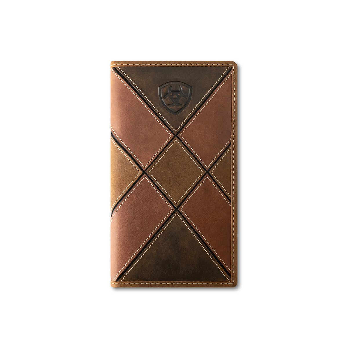 ARIAT PATCHWORK RODEO WALLET