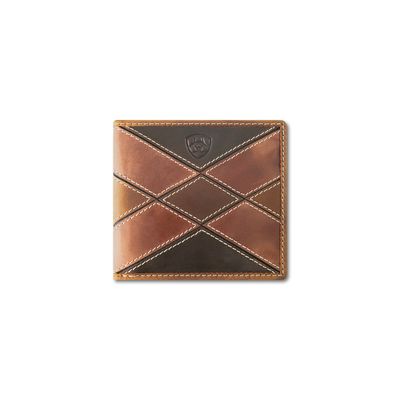 ARIAT PATCHWORK BIFOLD WALLET