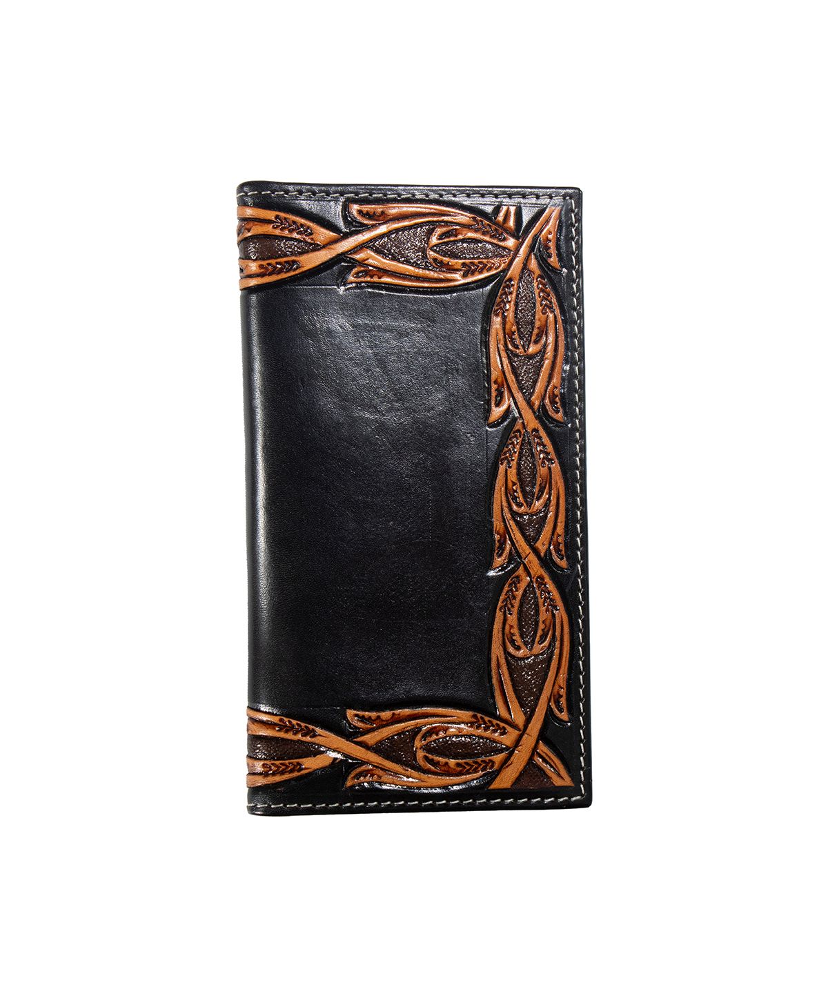 NOCONA TOOLED SCROLL RODEO WALLET