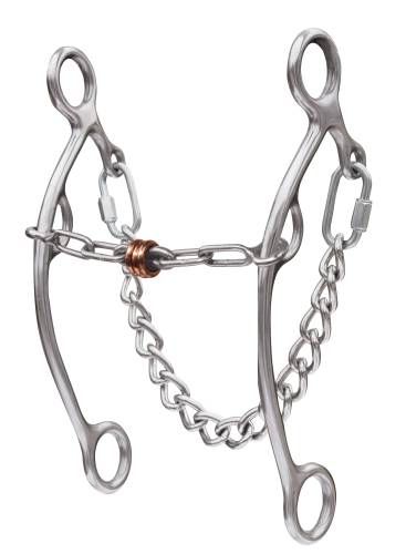 PROFESSIONAL&#39;S CHOICE LIFTER GAG - CHAIN WITH COPPER ROLLERS