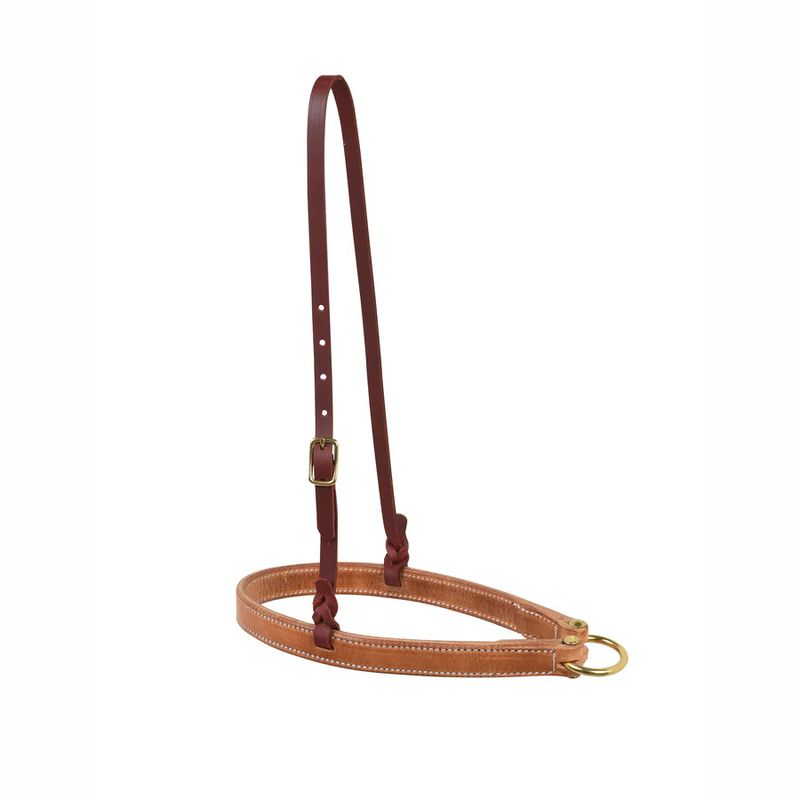 BERLIN CUSTOM LEATHER PONY TIEDOWN NOSEBAND
