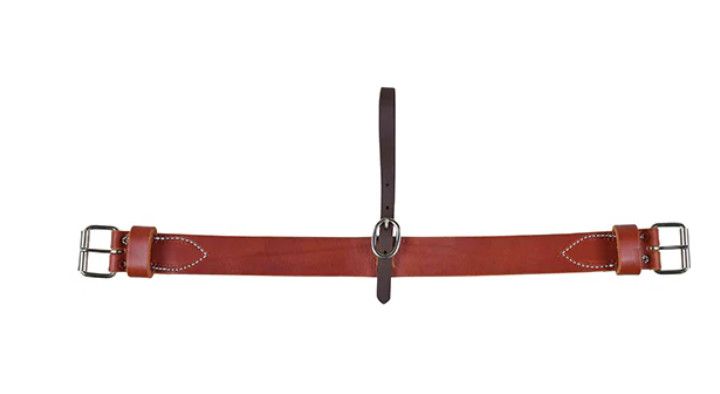 BERLIN CUSTOM LEATHER PONY SINGLE PLY STRAIGHT BACK CINCH
