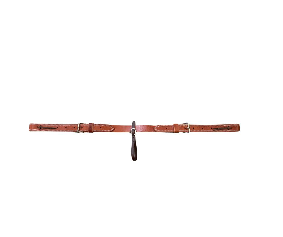 BERLIN CUSTOM LEATHER PONY BACK CINCH WITH BILLETS
