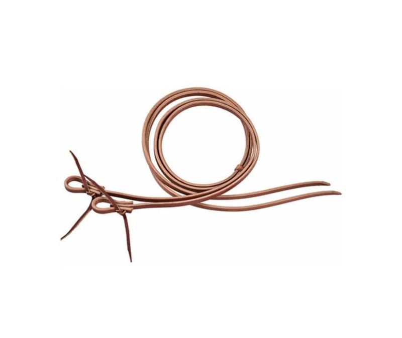 BERLIN CUSTOM LEATHER PONY SPLIT REINS, 1/2&quot;X6&#39;