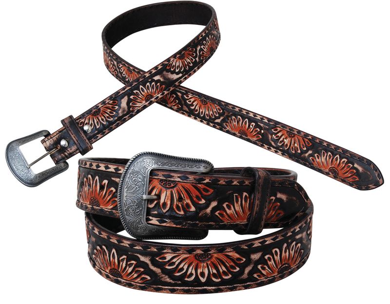 CIRCLE Y VINTAGE SUNFLOWER BELT