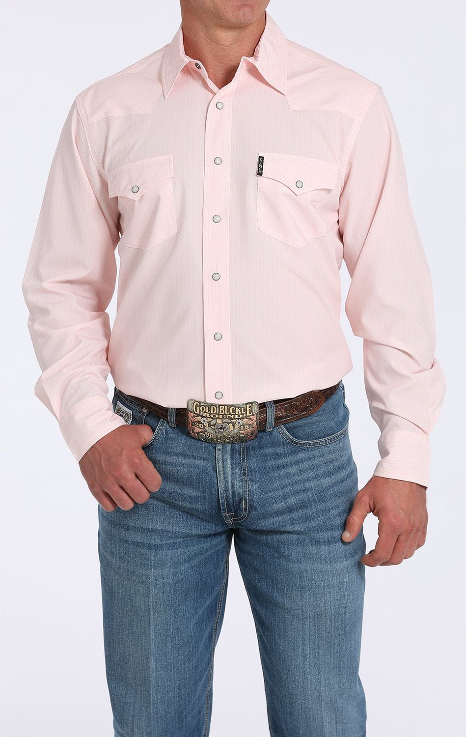 CINCH MODERN FIT GEOMETRIC SNAP FRON WESTERN SHIRT