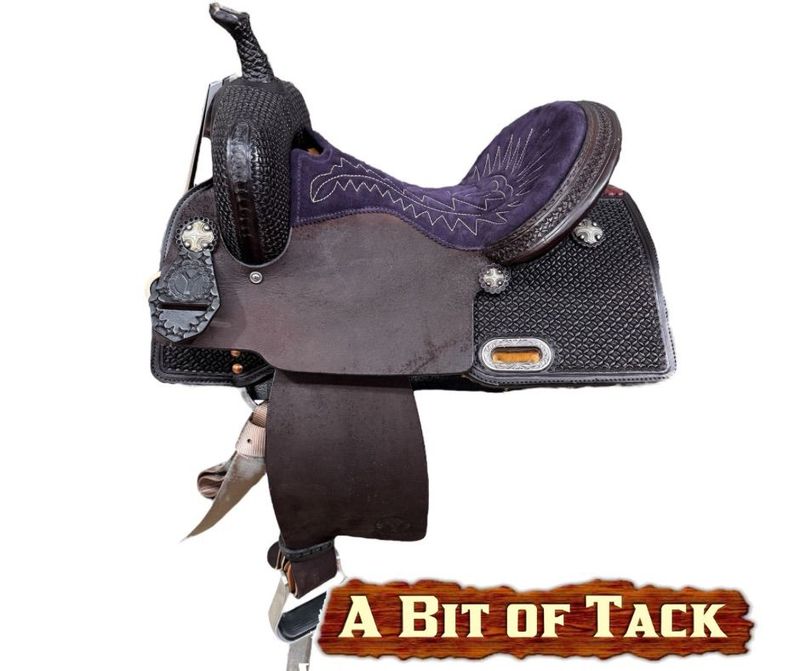 14" Circle Y Chrisley Barrel Saddle - Wide Fit