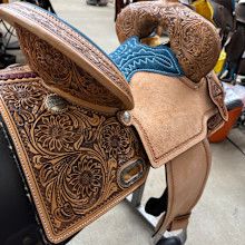 14" Circle Y Maisle Freedom Barrel Saddle - Regular Fit