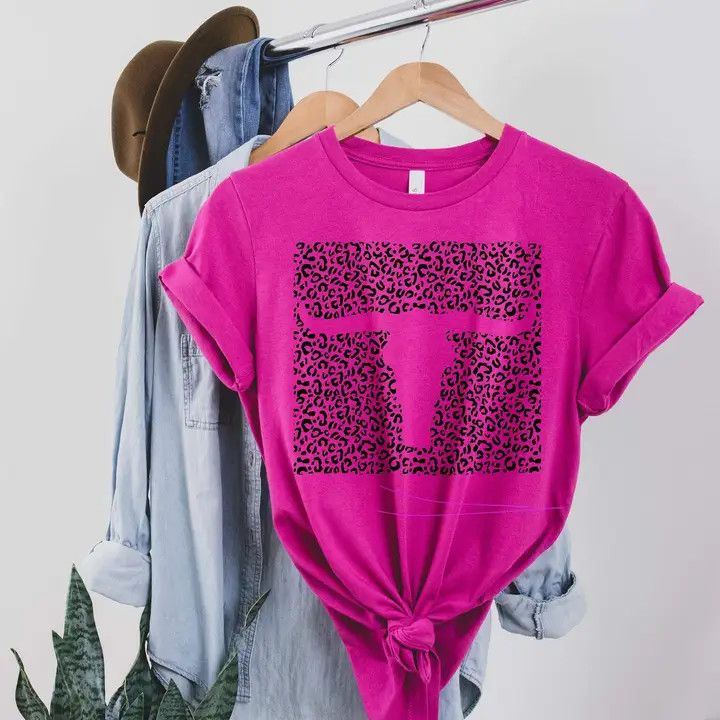LEOPARD STEERHEAD TEE