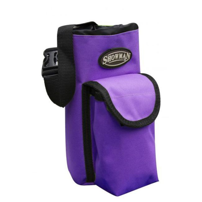 SHOWMAN NYLON INSULATED BOTTLE CARRIER W/POCKET