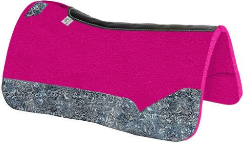 BEST EVER PADS KUSH WOOL SADDLE PAD [OPEN PETITE]