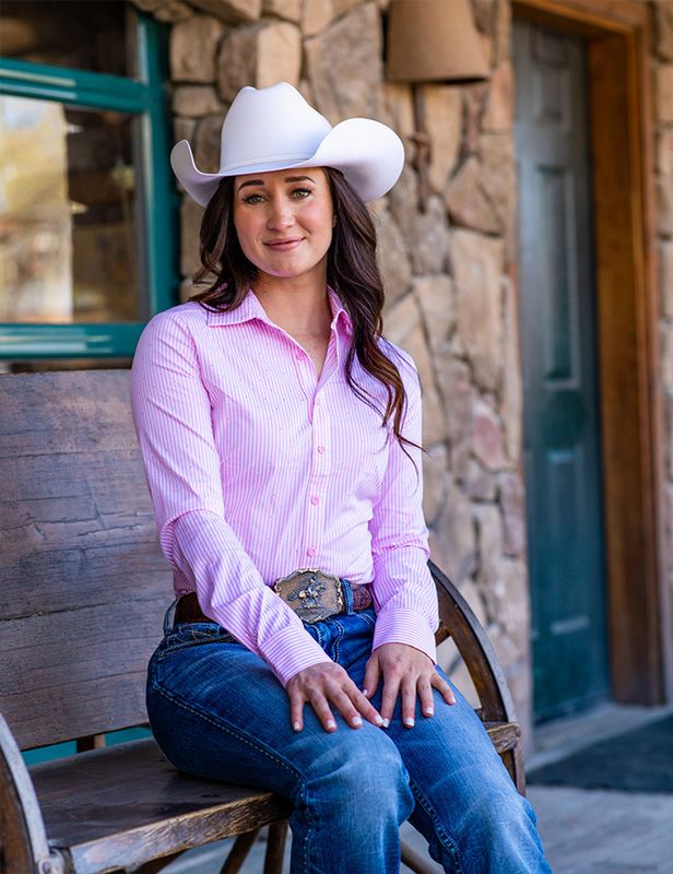 COWGIRL TUFF PULLOVER BUTTON UP
