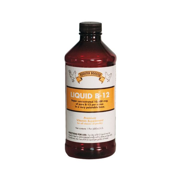 ROOSTER BOOSTER® B-12 LIQUID [16 OZ.]