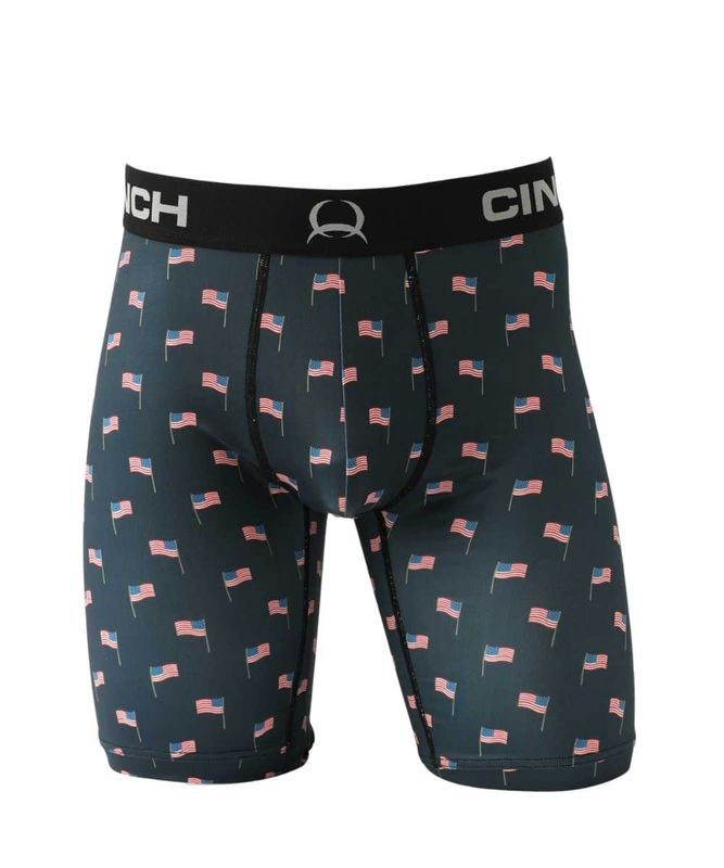 CINCH 9&quot; &#39;OL GLORY BOXER BRIEF