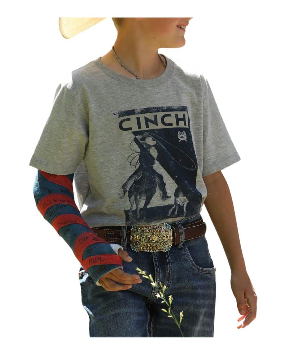 CINCH ROPING TEE