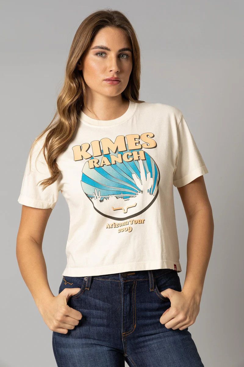 KIMES PSYCHE TOUR CROP TEE