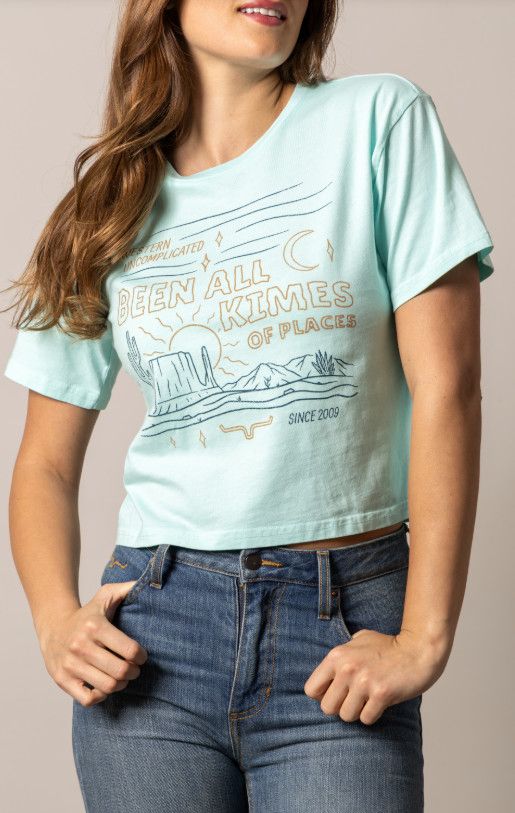 KIMES PLACES CROPPED TEE