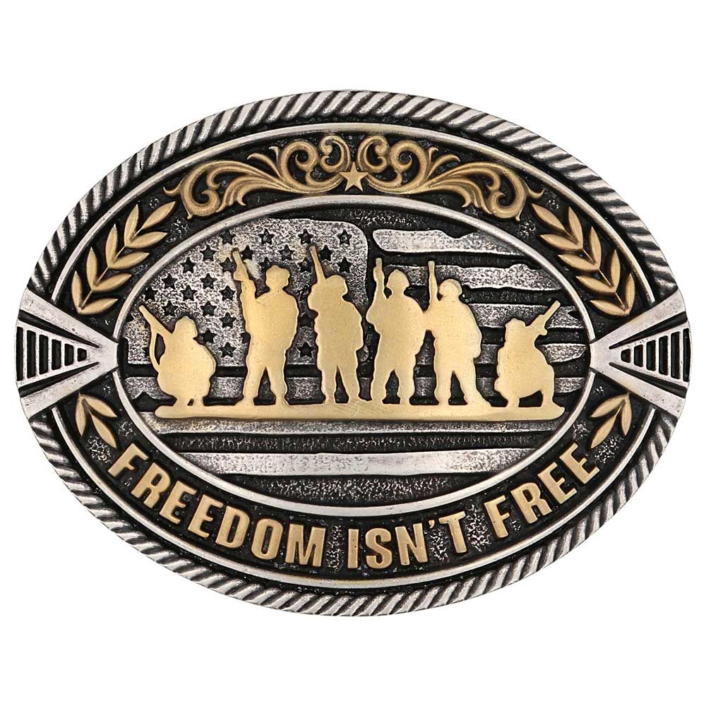 FREEDOM ISN&#39;T FREE BUCKLE
