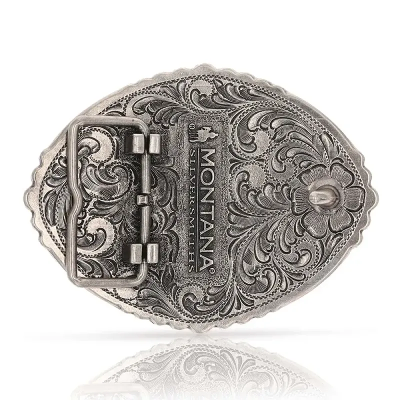 PAIN IS TEMPORARY BULL RIDING BUCKLE